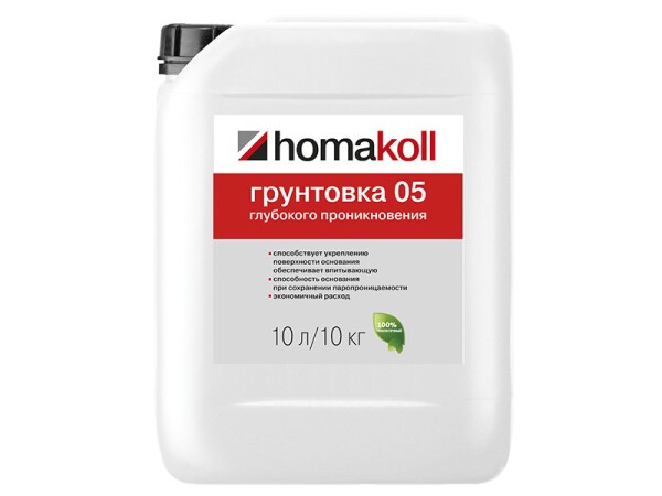 Грунтовка Homakoll 05C Prof, 5кг.